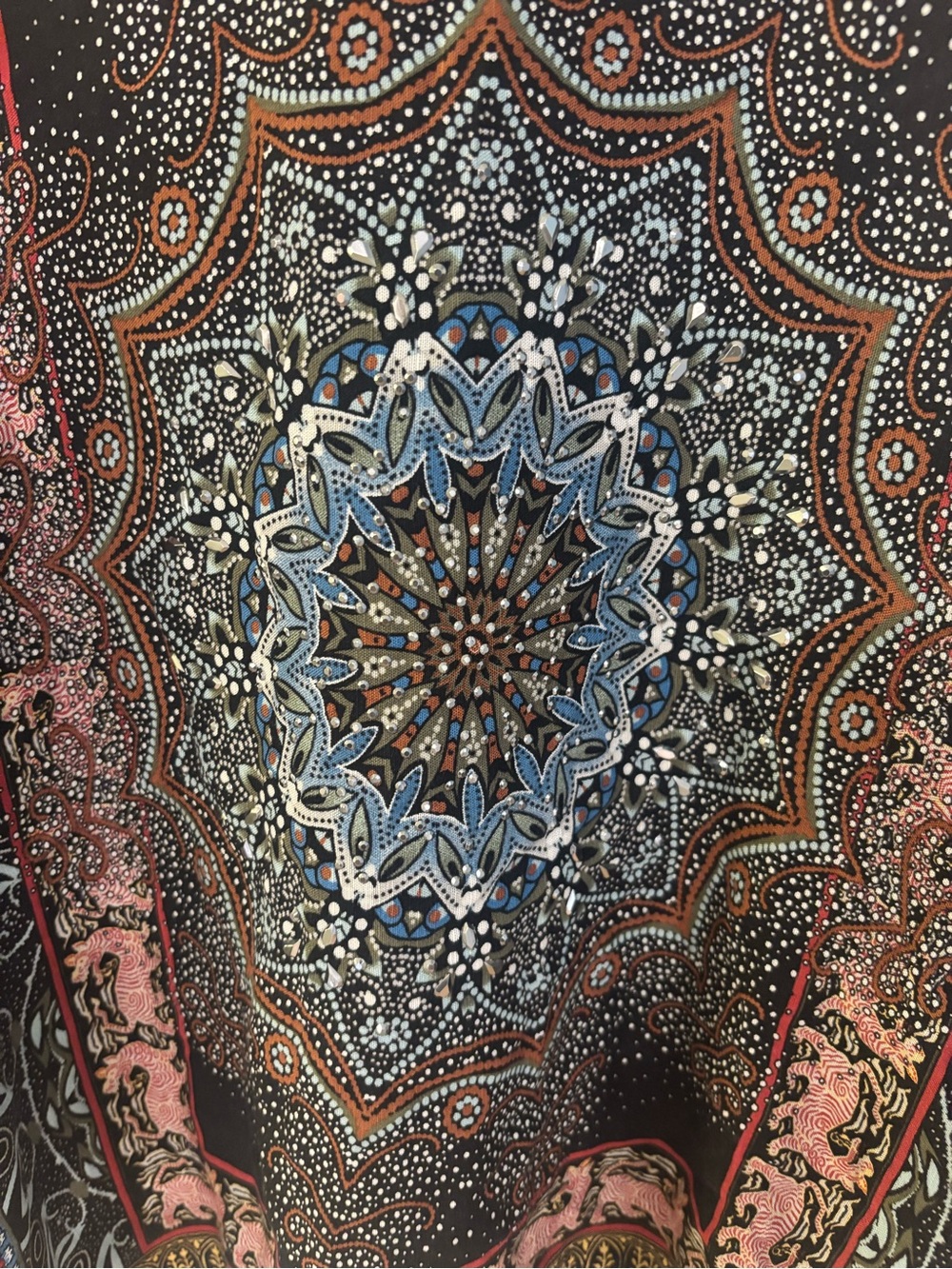 Desigual HINDU PONCHO T-SHIRT - Picture 5 of 10